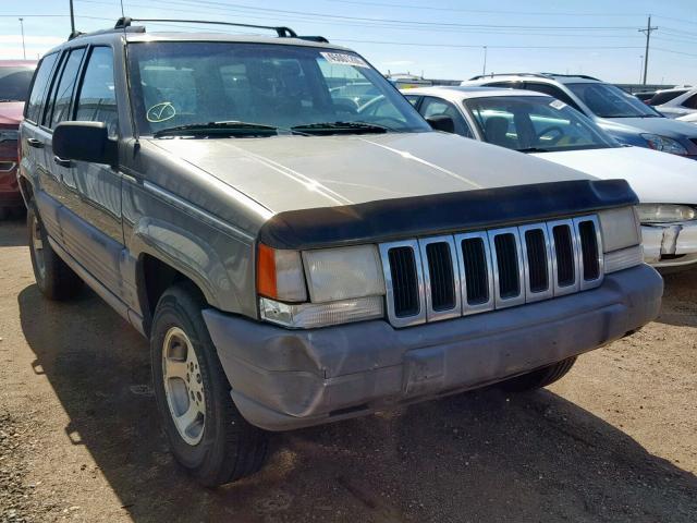 1J4GZ58Y1VC571766 - 1997 JEEP GRAND CHER GREEN photo 1