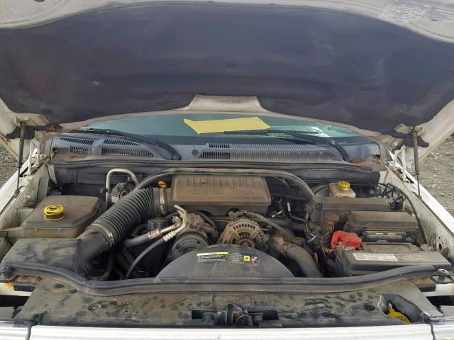 1J8HG48K56C342734 - 2006 JEEP COMMANDER WHITE photo 7