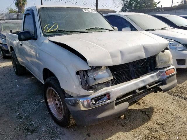 4TANL42N0VZ295788 - 1997 TOYOTA TACOMA WHITE photo 1