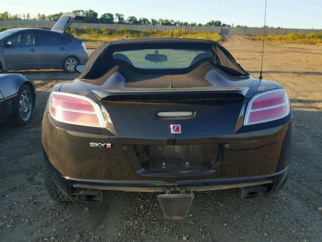 1G8MG35X17Y128581 - 2007 SATURN SKY REDLIN BLACK photo 6