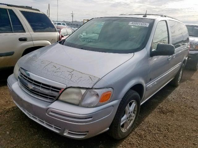 1GNDV13E72D240052 - 2002 CHEVROLET VENTURE LU SILVER photo 2