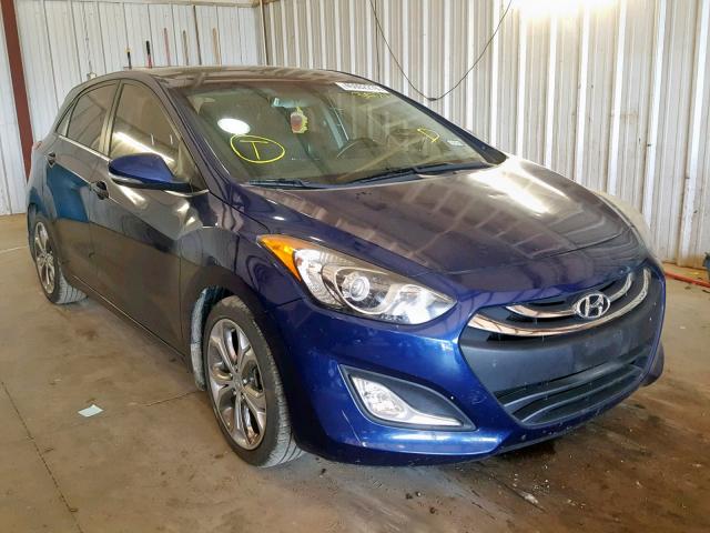 KMHD35LE0DU033071 - 2013 HYUNDAI ELANTRA GT BLUE photo 1