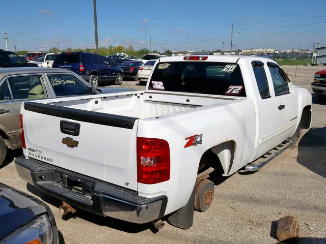 2GCEK290191104190 - 2009 CHEVROLET SILVERADO WHITE photo 4