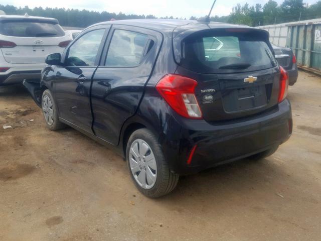 KL8CB6SA3JC432395 - 2018 CHEVROLET SPARK LS BLACK photo 3