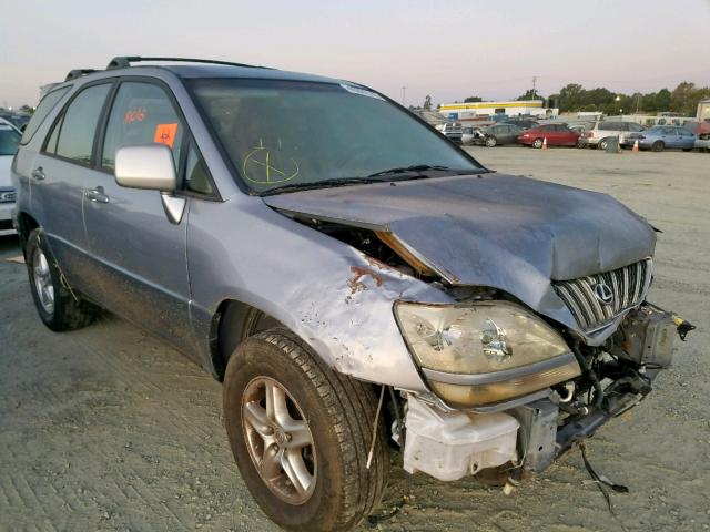 JTJHF10U030311312 - 2003 LEXUS RX 300 GRAY photo 1