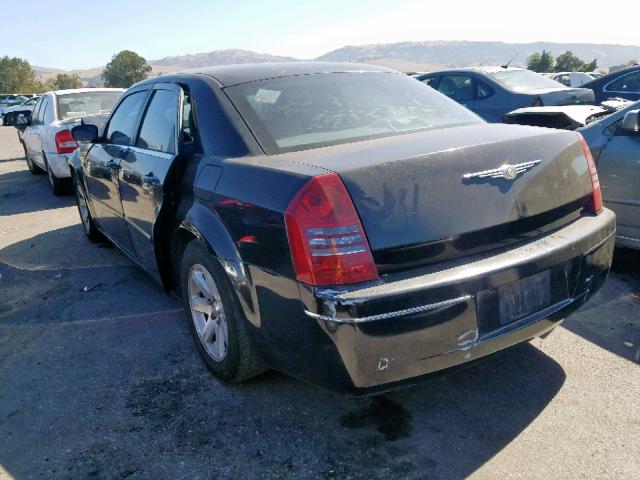 2C3KA53GX6H210786 - 2006 CHRYSLER 300 TOURIN BLACK photo 3