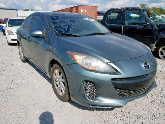 JM1BL1VF3C1515060 - 2012 MAZDA 3 I GREEN photo 1