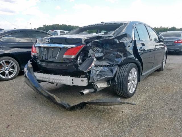 4T1BK3DB5BU419548 - 2011 TOYOTA AVALON BAS BLACK photo 4