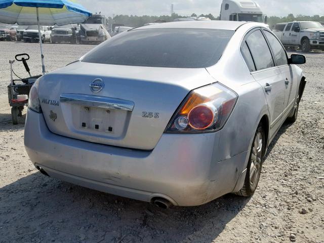 1N4AL2AP8AN535364 - 2010 NISSAN ALTIMA BAS SILVER photo 4