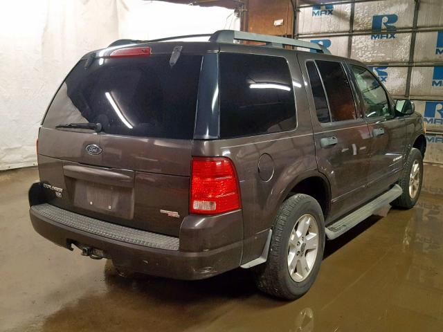 1FMZU73E15UA81811 - 2005 FORD EXPLORER X GRAY photo 4