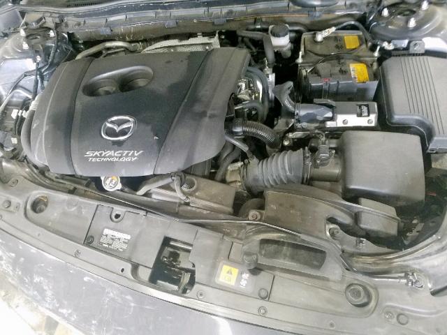 JM1GJ1U53G1459017 - 2016 MAZDA 6 SPORT GRAY photo 7