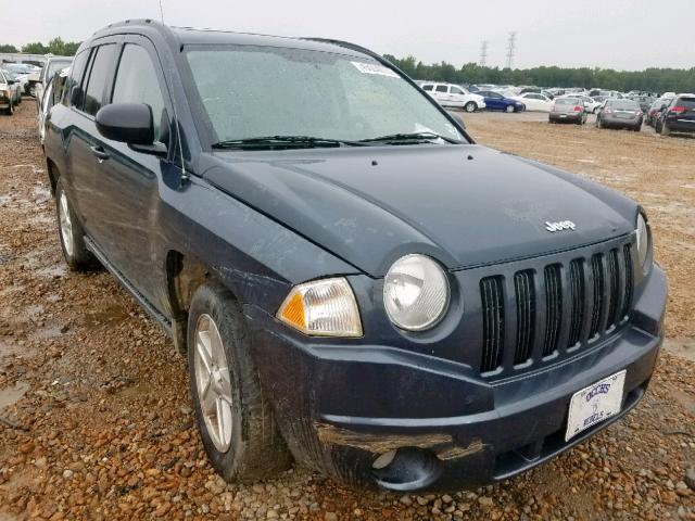 1J8FT47W97D213950 - 2007 JEEP COMPASS BLUE photo 1