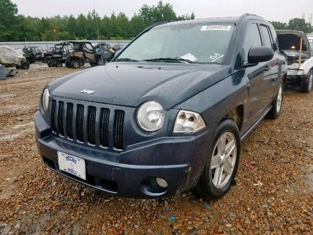 1J8FT47W97D213950 - 2007 JEEP COMPASS BLUE photo 2