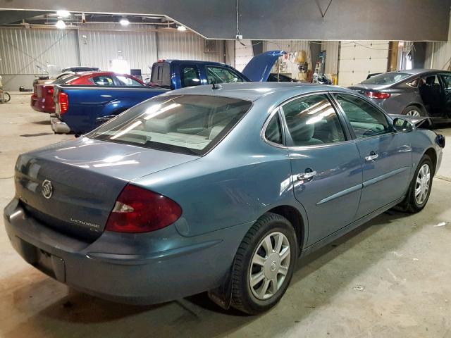 2G4WC582171169622 - 2007 BUICK LACROSSE C BLUE photo 4