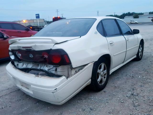 2G1WH52KX49433201 - 2004 CHEVROLET IMPALA LS WHITE photo 4