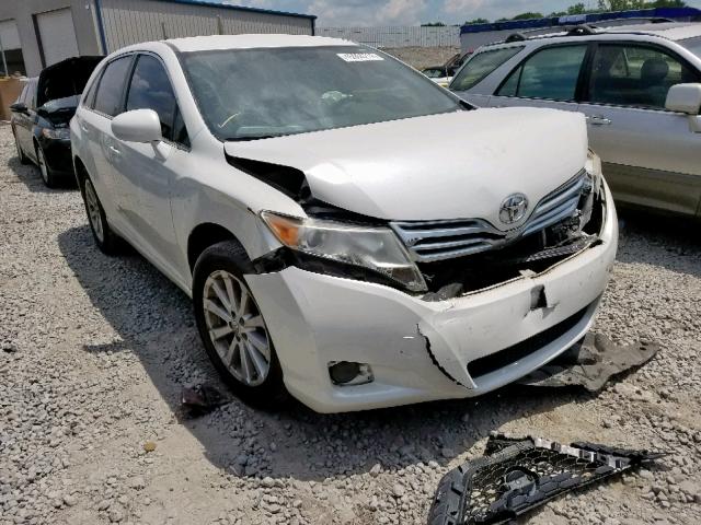 4T3ZA3BB2AU029646 - 2010 TOYOTA VENZA WHITE photo 1