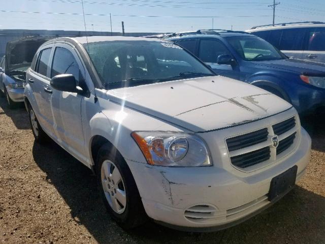 1B3HB28BX8D503670 - 2008 DODGE CALIBER WHITE photo 1