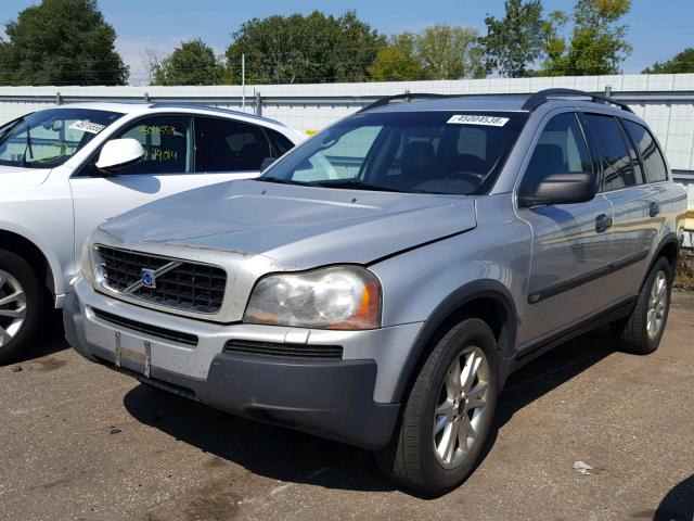 YV1CZ59H441064304 - 2004 VOLVO XC90 GRAY photo 2