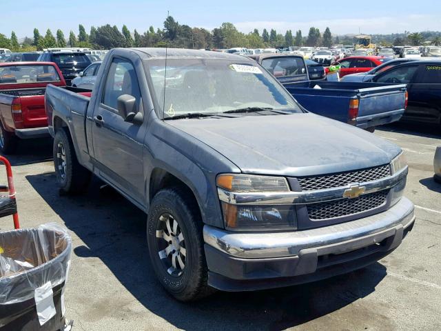 1GCCS146968290521 - 2006 CHEVROLET COLORADO BLUE photo 1