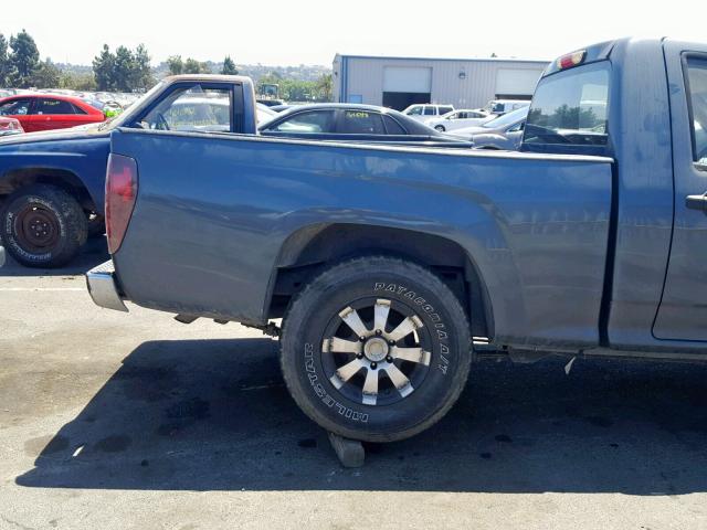 1GCCS146968290521 - 2006 CHEVROLET COLORADO BLUE photo 6