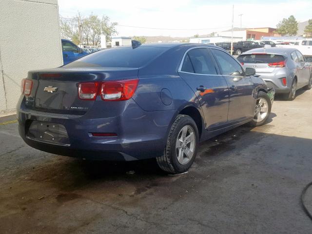 1G11C5SL2FF149606 - 2015 CHEVROLET MALIBU 1LT BLUE photo 4