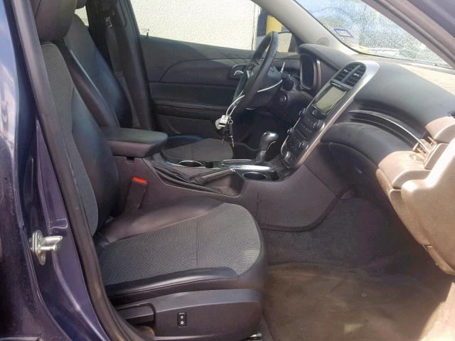 1G11C5SL2FF149606 - 2015 CHEVROLET MALIBU 1LT BLUE photo 5