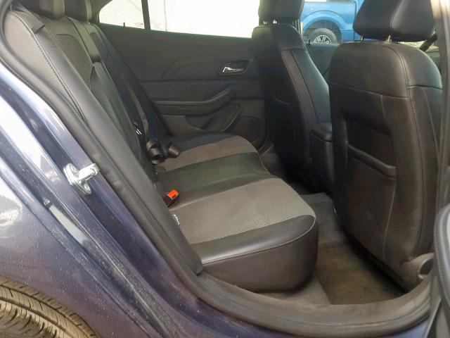 1G11C5SL2FF149606 - 2015 CHEVROLET MALIBU 1LT BLUE photo 6