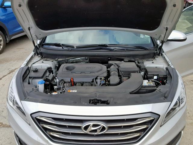 5NPE34AF6HH577492 - 2017 HYUNDAI SONATA SPO SILVER photo 7