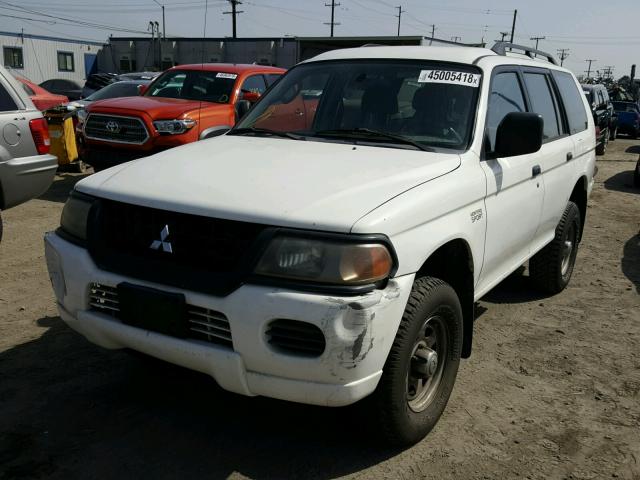 JA4LS21H73J003400 - 2003 MITSUBISHI MONTERO SP WHITE photo 2