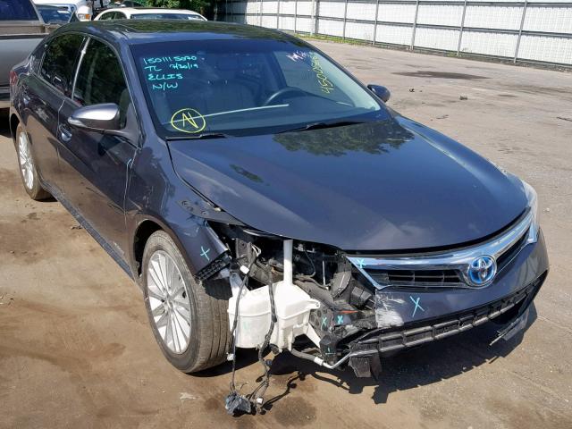 4T1BD1EBXDU001891 - 2013 TOYOTA AVALON HYB GRAY photo 1