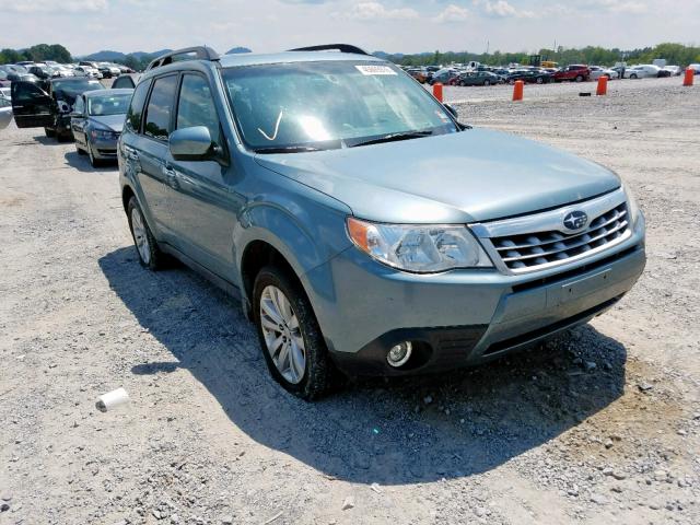 JF2SHBEC8BH779153 - 2011 SUBARU FORESTER L BLUE photo 1