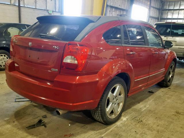 1B3HE78K97D365607 - 2007 DODGE CALIBER R/ RED photo 4