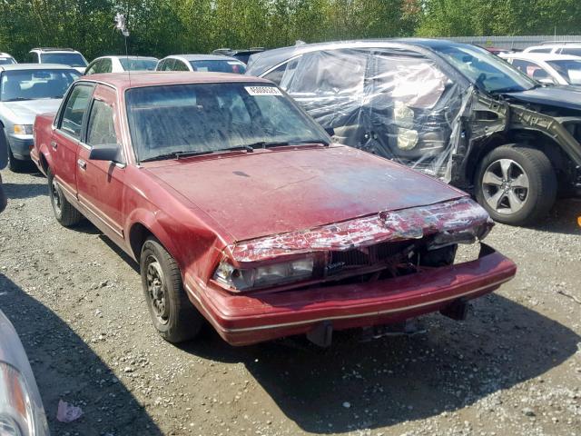 1G4AG55N2P6490056 - 1993 BUICK CENTURY SP MAROON photo 1