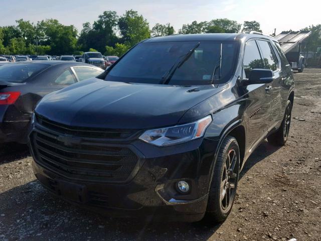 1GNEVJKW2JJ271949 - 2018 CHEVROLET TRAVERSE P BLACK photo 2