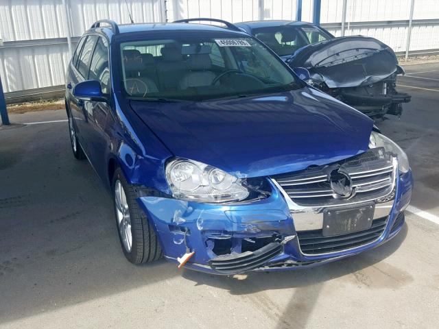 3VWPL81K79M272816 - 2009 VOLKSWAGEN JETTA TDI BLUE photo 1