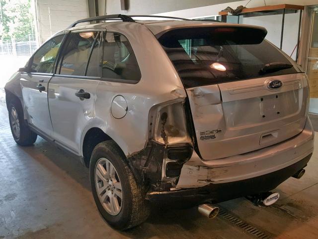 2FMDK3GC6CBA52325 - 2012 FORD EDGE SE SILVER photo 3