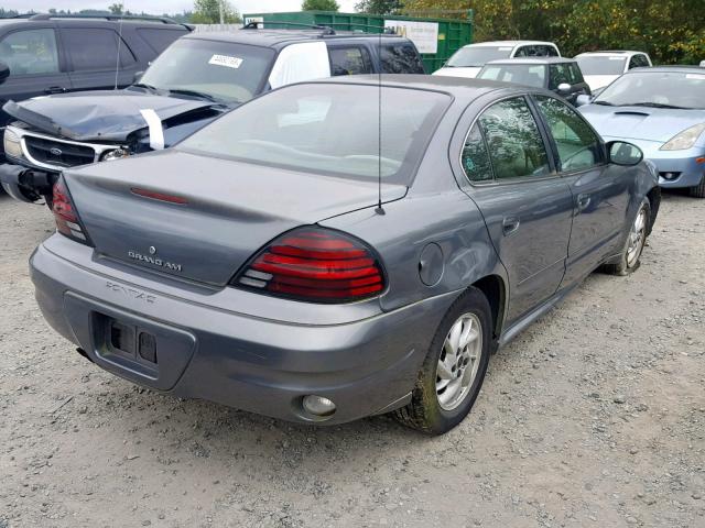 1G2NF52E13C286331 - 2003 PONTIAC GRAND AM S GRAY photo 4