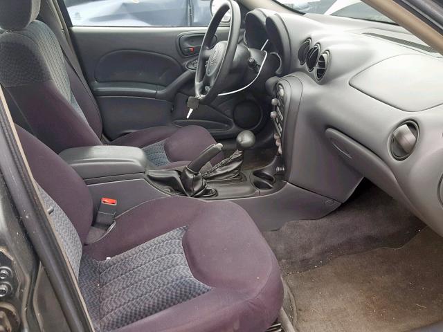 1G2NF52E13C286331 - 2003 PONTIAC GRAND AM S GRAY photo 5