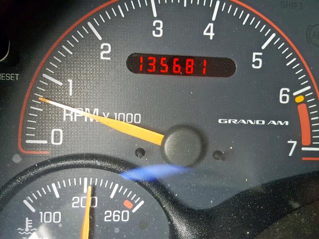 1G2NF52E13C286331 - 2003 PONTIAC GRAND AM S GRAY photo 8