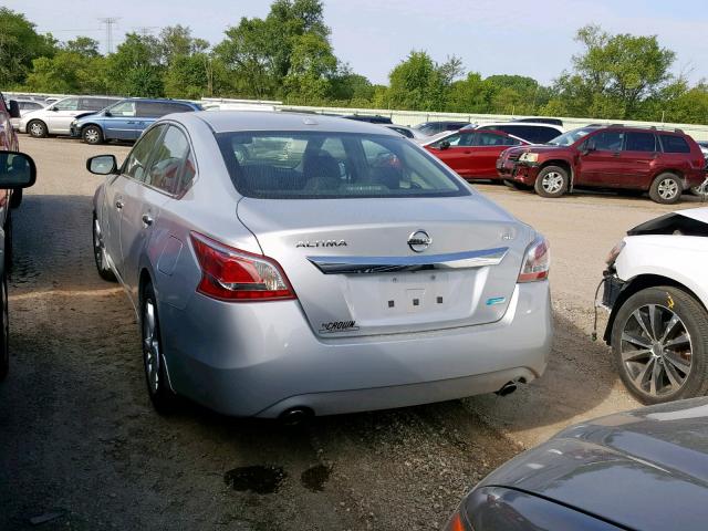 1N4AL3APXDC244628 - 2013 NISSAN ALTIMA 2.5 SILVER photo 3