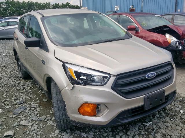 1FMCU0F7XHUA45114 - 2017 FORD ESCAPE S BEIGE photo 1