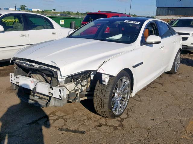 SAJWA2GE4CMV30247 - 2012 JAGUAR XJL SUPERC WHITE photo 2