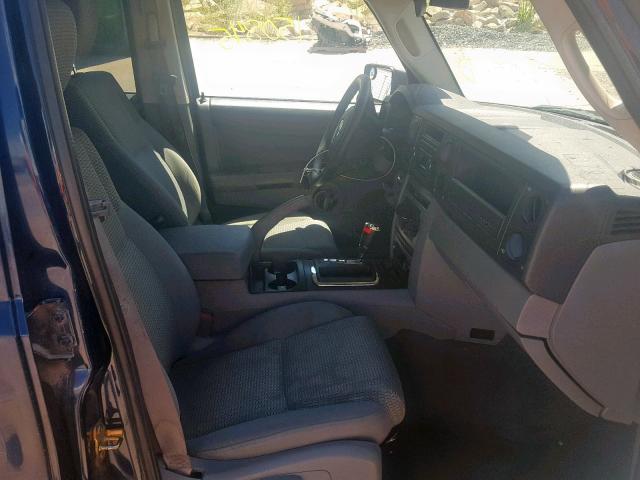 1J8HG48K46C238655 - 2006 JEEP COMMANDER ლურჯი ფოტო 5