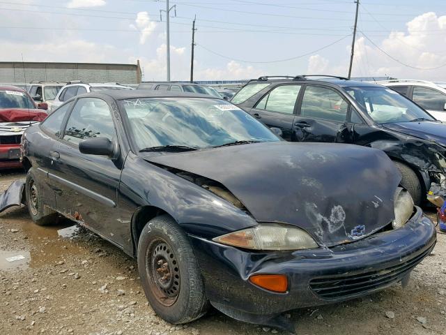 1G1JC1248X7169808 - 1999 CHEVROLET CAVALIER B BLACK photo 1