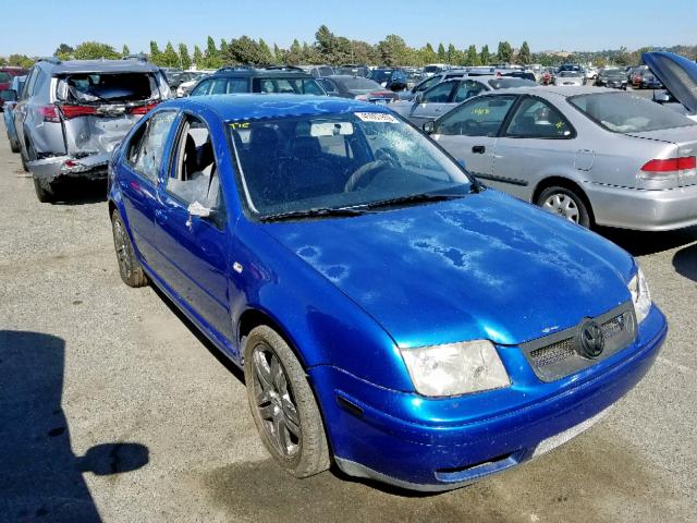 3VWSK69M11M089343 - 2001 VOLKSWAGEN JETTA GLS BLUE photo 1