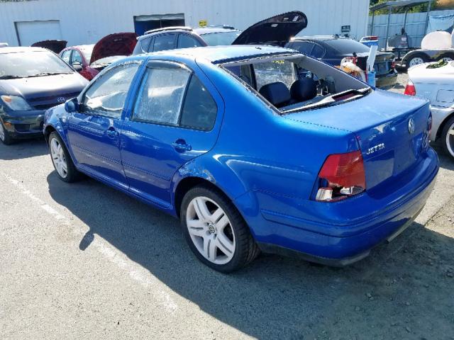 3VWSK69M11M089343 - 2001 VOLKSWAGEN JETTA GLS BLUE photo 3