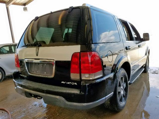 5LMEU68H73ZJ38196 - 2003 LINCOLN AVIATOR 黑色 照片 4