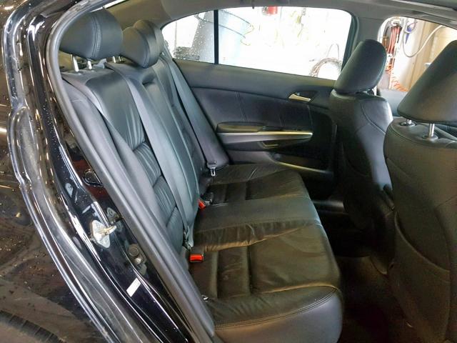 1HGCP26849A036171 - 2009 HONDA ACCORD EXL BLACK photo 6