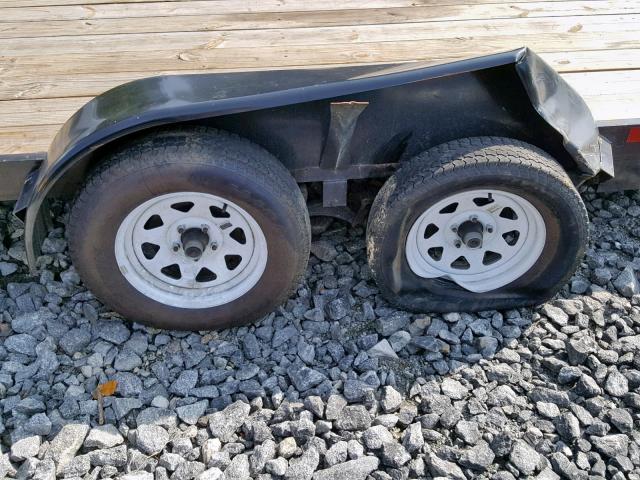 57BCF7200G1516961 - 2016 UTILITY TRAILER BLACK photo 9