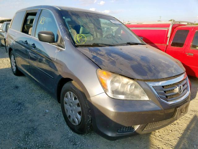 5FNRL3H25AB035223 - 2010 HONDA ODYSSEY LX GOLD photo 1